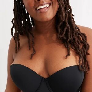 Aerie black strapless bra
